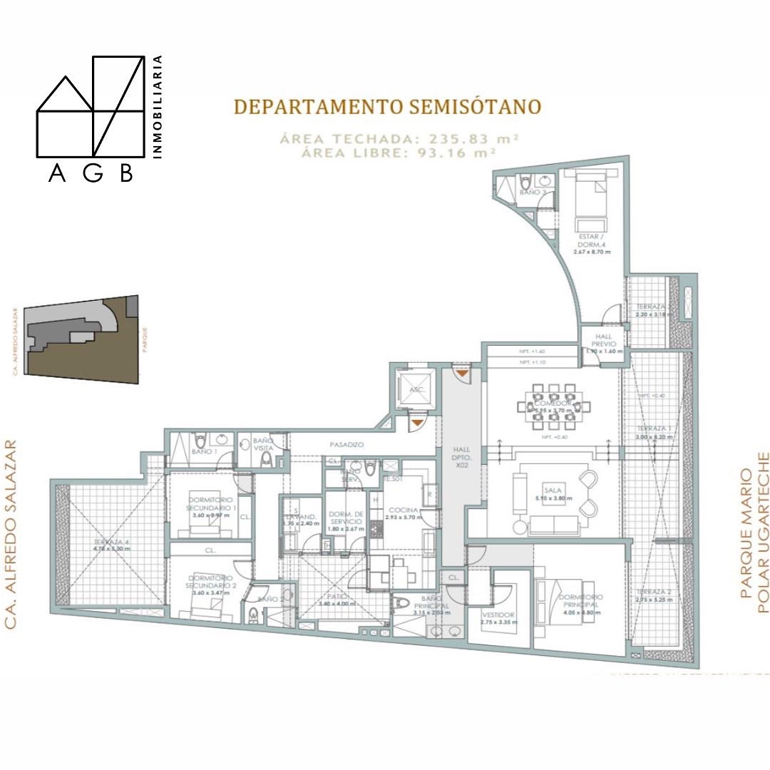 DEPARTAMENTO EN VENTA SAN ISIDRO