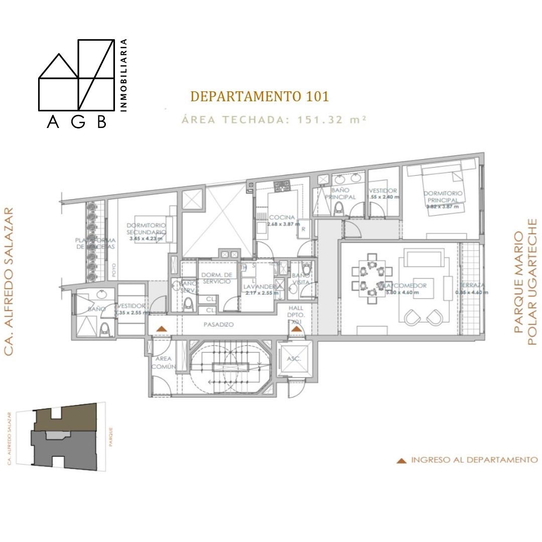 DEPARTAMENTO EN VENTA SAN ISIDRO