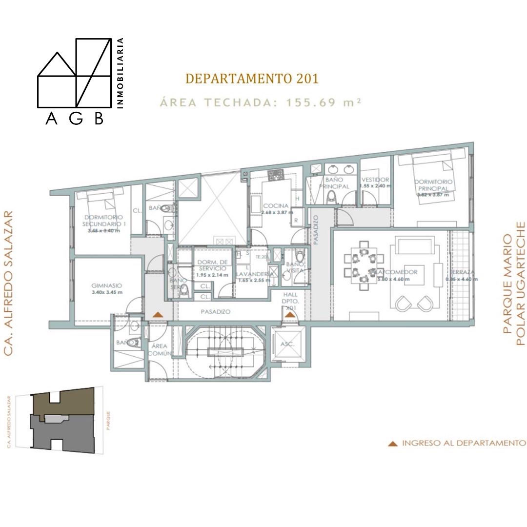 DEPARTAMENTO EN VENTA SAN ISIDRO