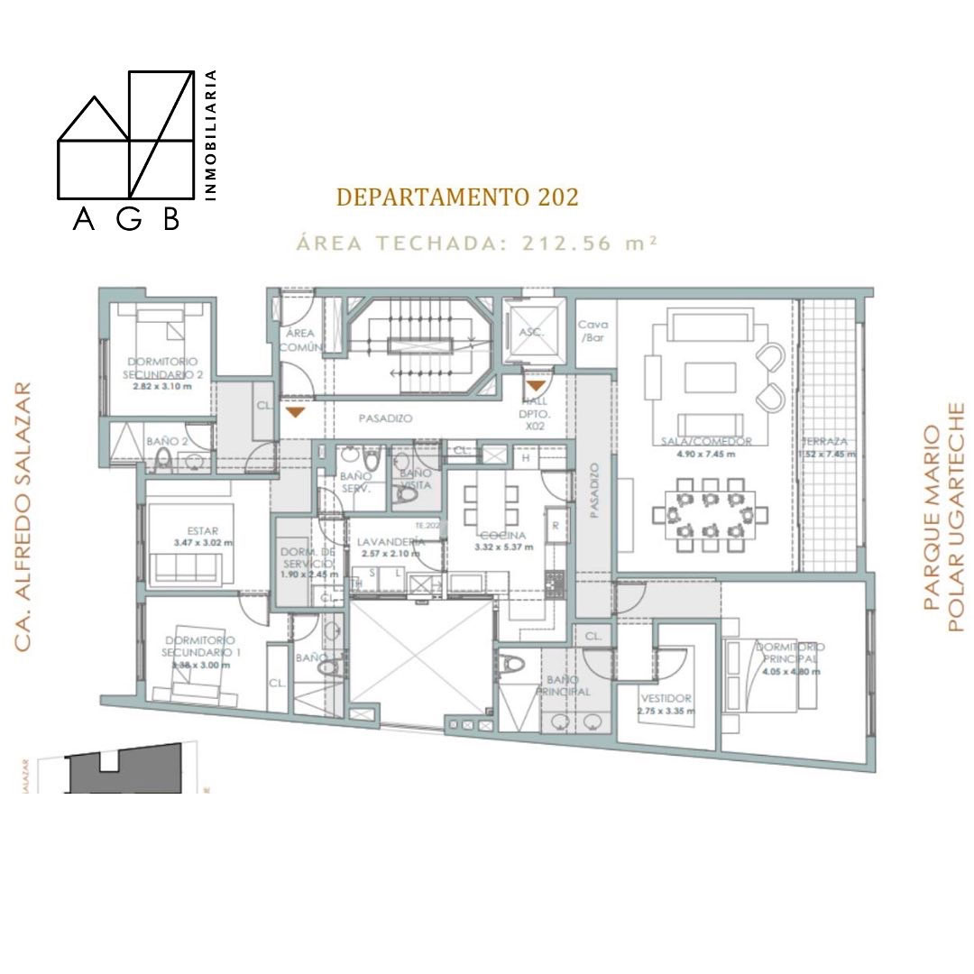 DEPARTAMENTO EN VENTA SAN ISIDRO